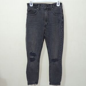 Abercrombie & Fitch Skinny High Rise Jeans Distressed Women's Size 25 0 Short